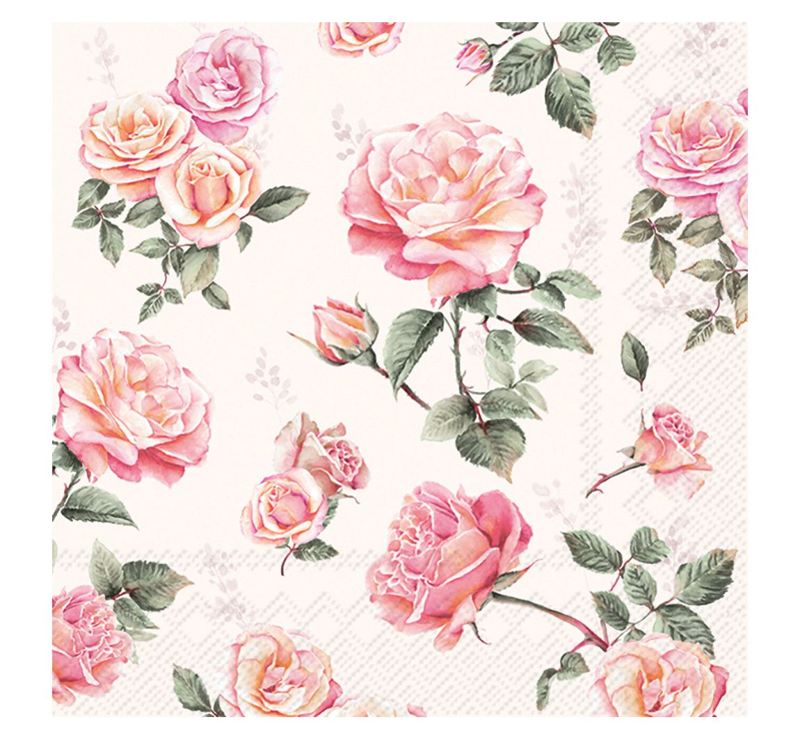 Serviette "Classic Roses"