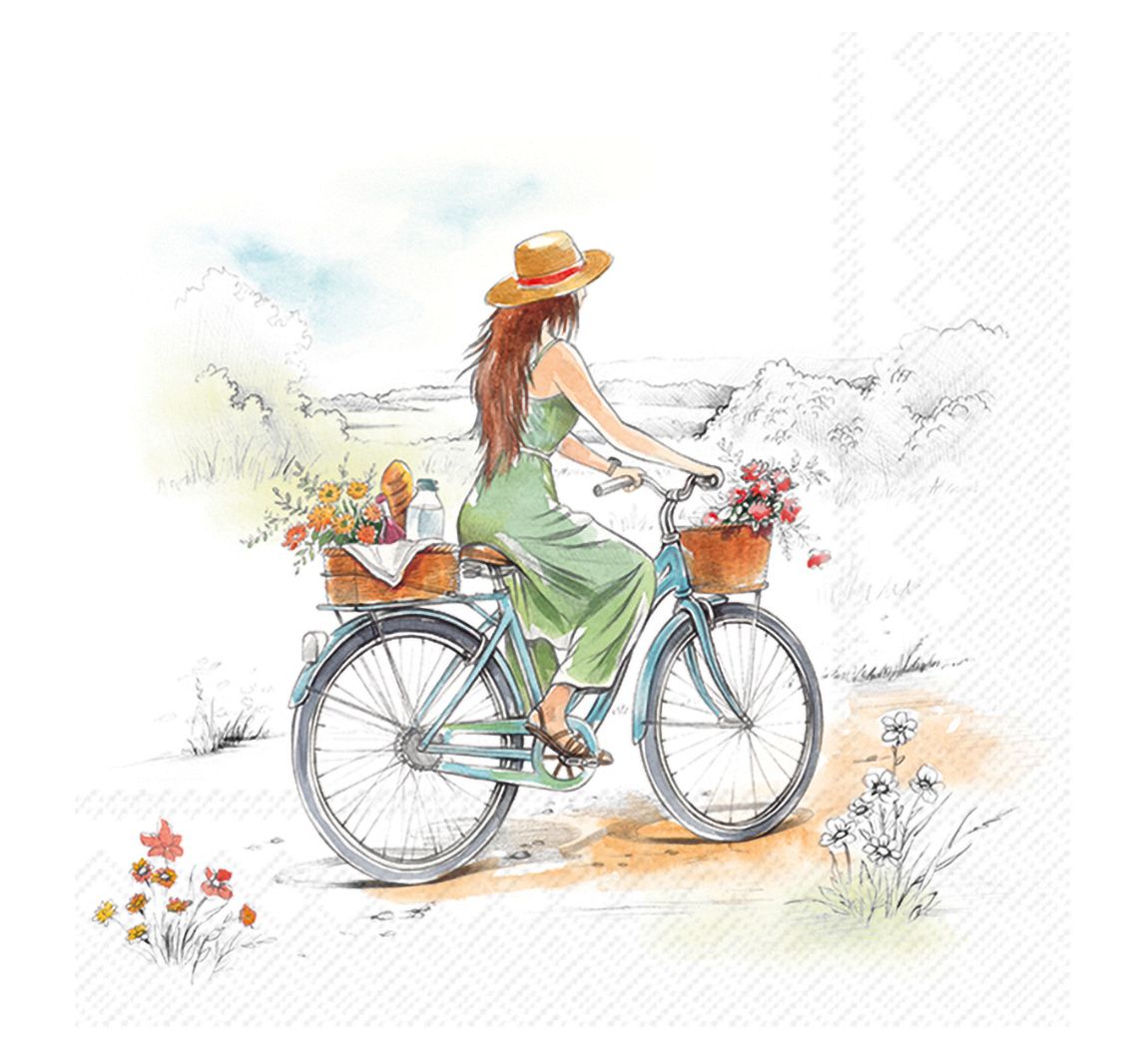 Serviette "Cycling"