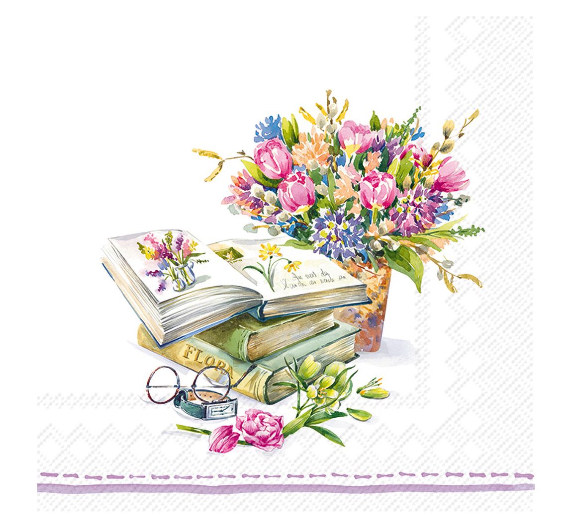 Serviette "Spring Novels"