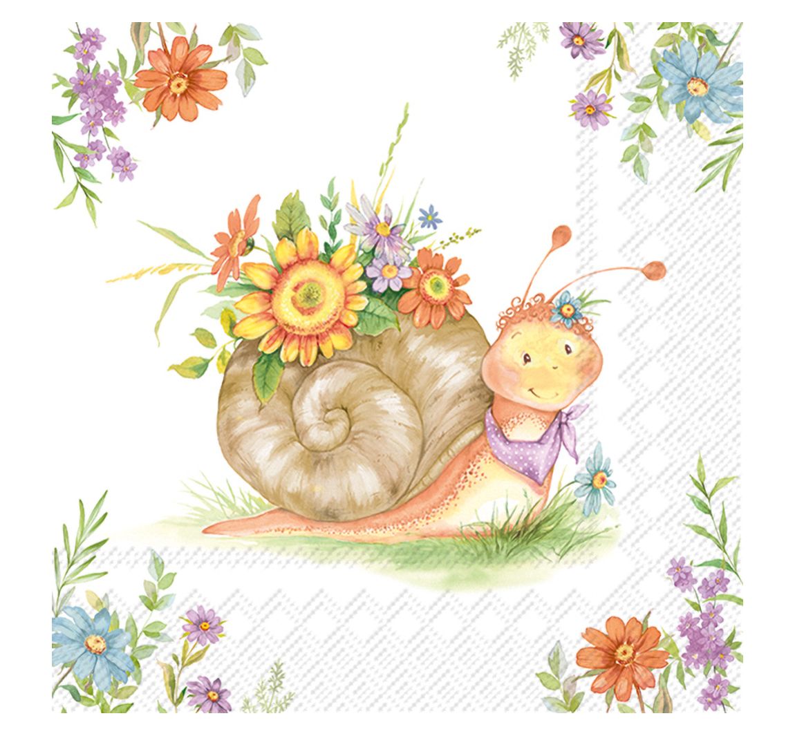 Serviette "Flower Hanni"