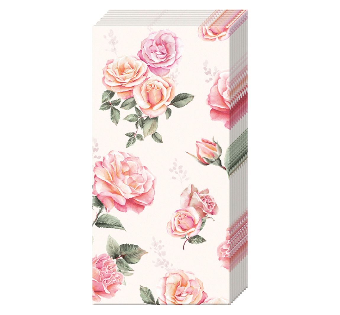 Papiertaschentücher "Roses"