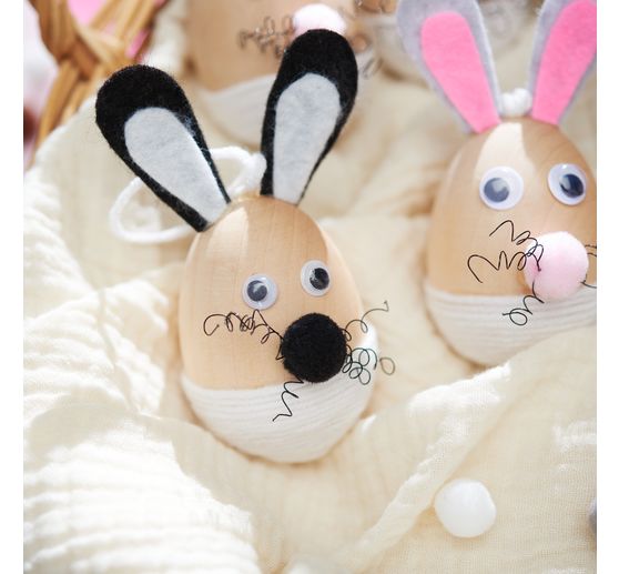 VBS Bastelset Anh&auml;nger "Eier-Hasen"