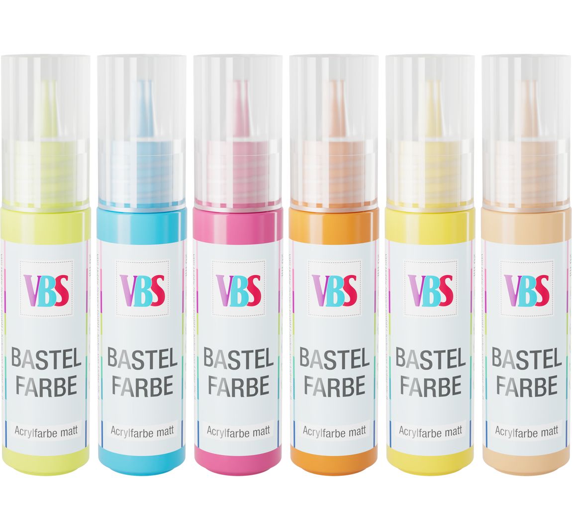 VBS Bastelfarben-Set "Colorful Live"
