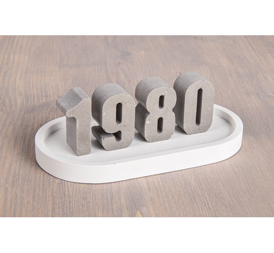 Silikon Gie&szlig;form-Set "ABC & 0-9"