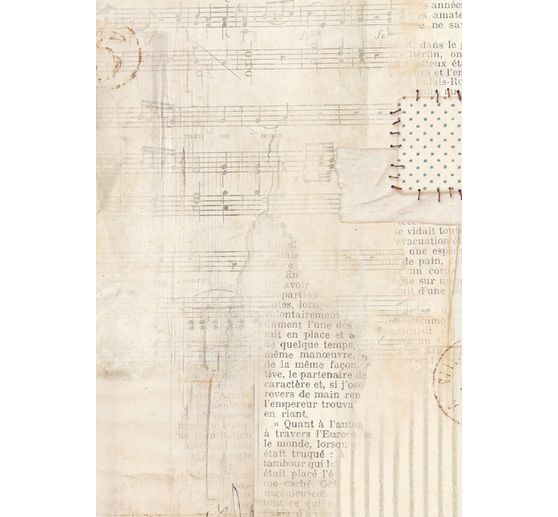 Motiv-Strohseide Backgrounds "Family", 8er-Set