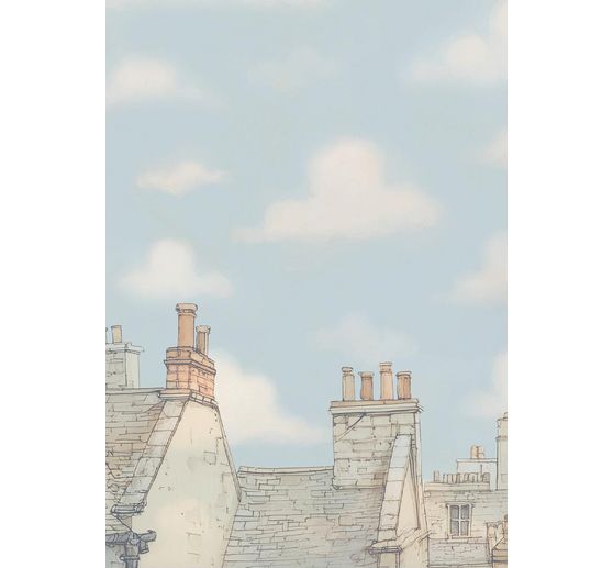 Motiv-Strohseide Backgrounds "Family", 8er-Set