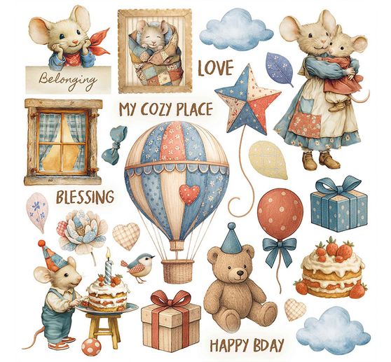 Rub On Sortiment "Family"