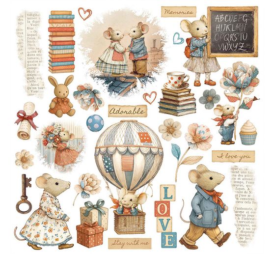 Rub On Sortiment "Family"