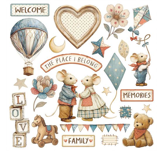 Rub On Sortiment "Family"