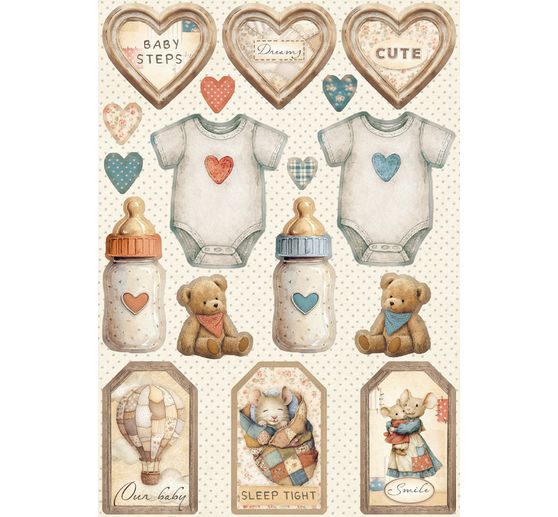 Junk Journal Book "Baby"