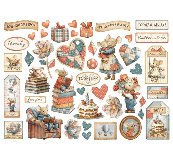 Stanzmotive "Family"