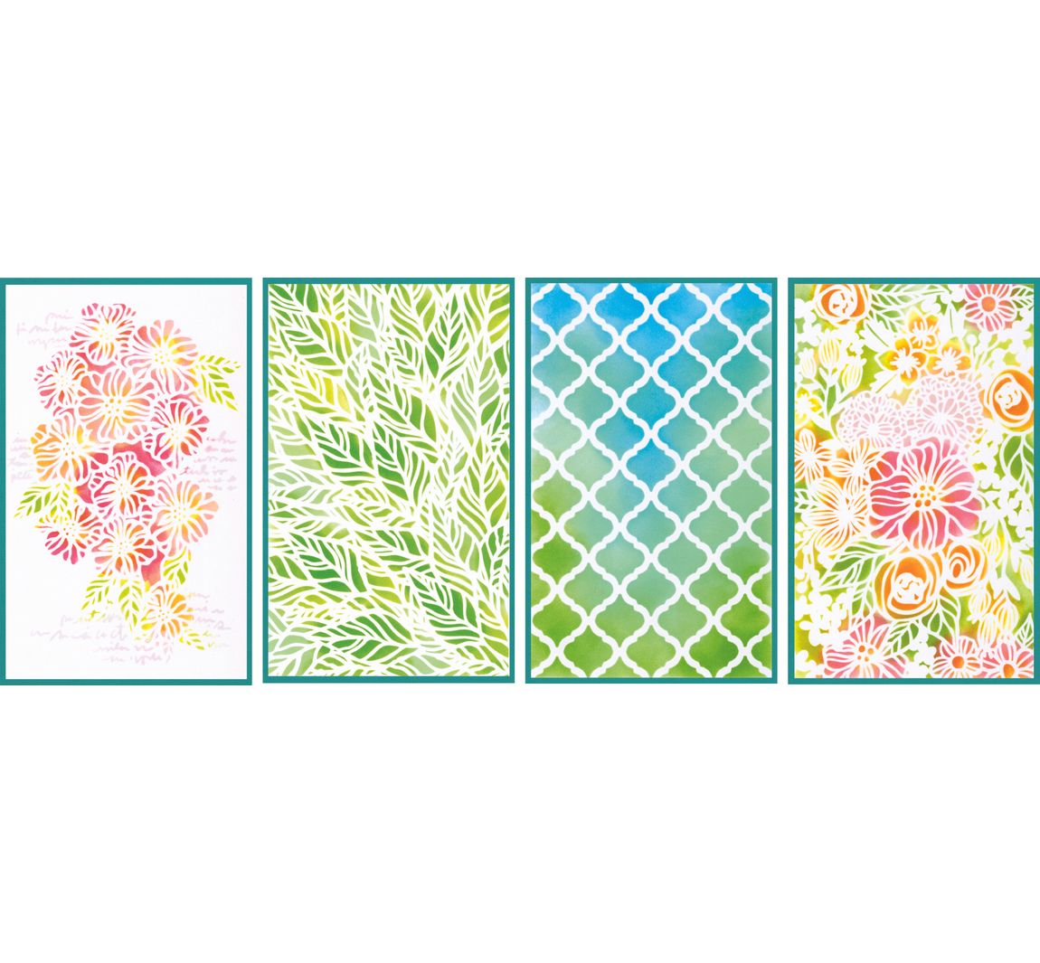 Sizzix Stencil Set "Botanicals"
