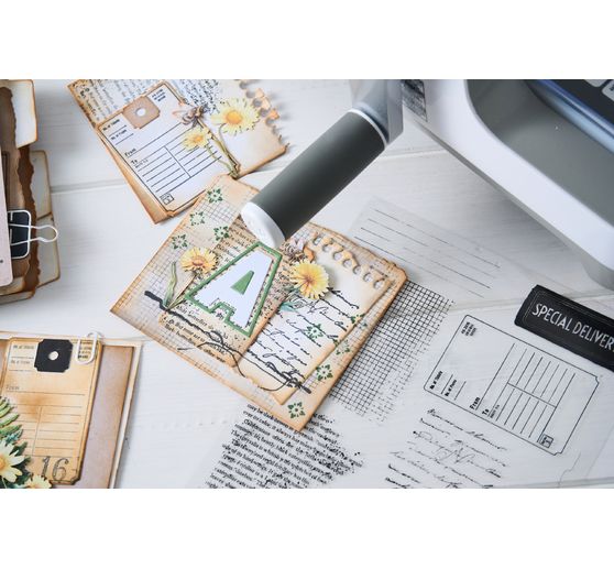 Sizzix Thinlits Stanzschablone "Alphabet by 49 and Market"