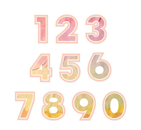 Sizzix Thinlits Stanzschablone "Numbers by 49 and Market"