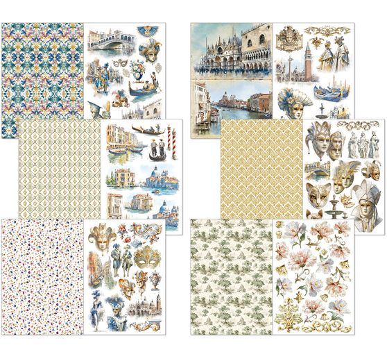 Junk Journal & Ephemera Book "Venice Dream"