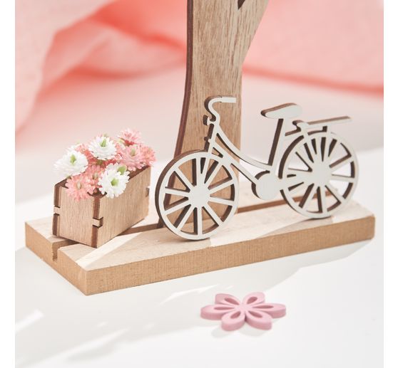 VBS Holz-Steckmotiv "Baum mit Vogelhaus"