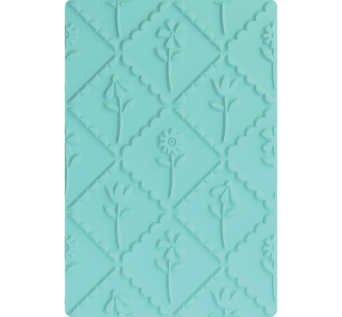 Sizzix Multi-Level-Prägeschablone "Framed Florals"
