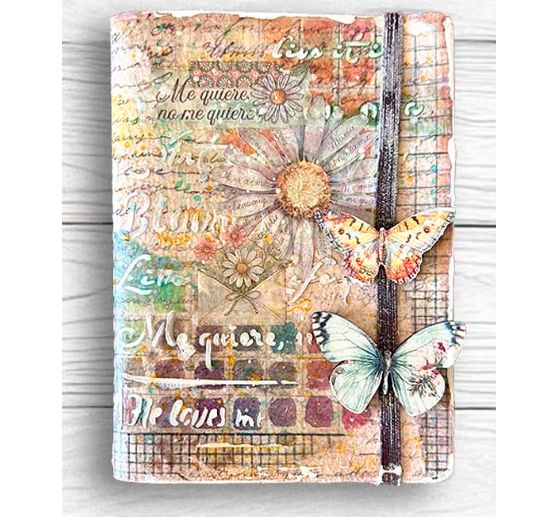 Schablone "Daisy Art - He loves me"