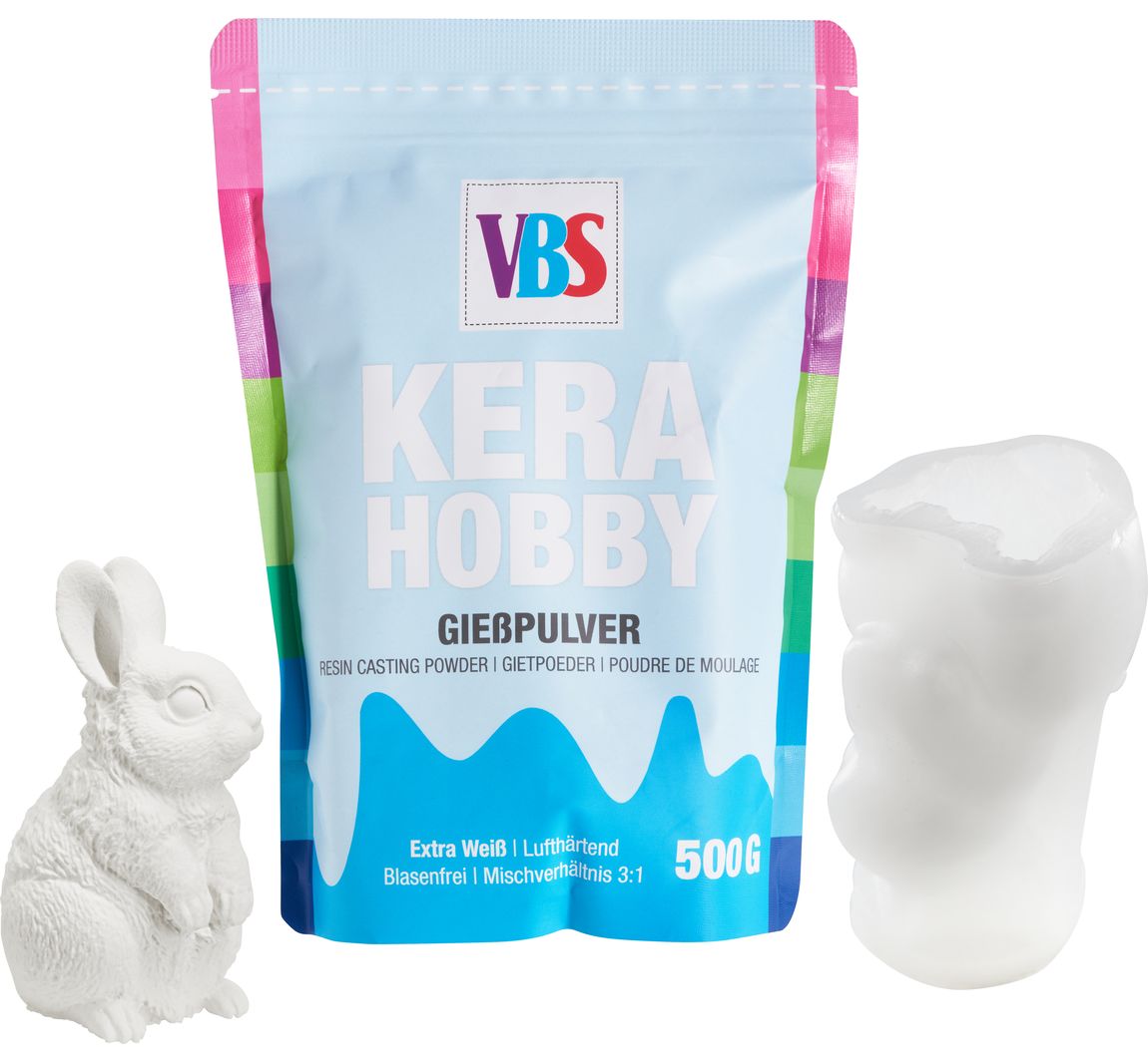 VBS KeraHobby Gieß-Set "Hase"
