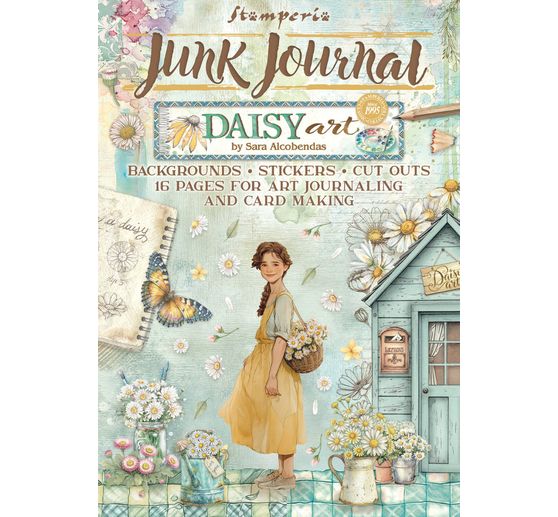 Junk Journal Book "Daisy Art"