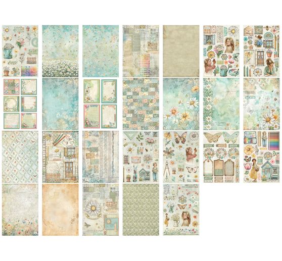 Junk Journal Book "Daisy Art"