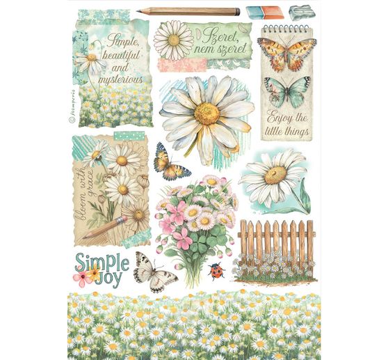 Washi Pad "Daisy Art"