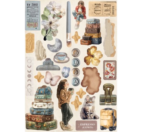 Junk Journal Book "Secret Diary"