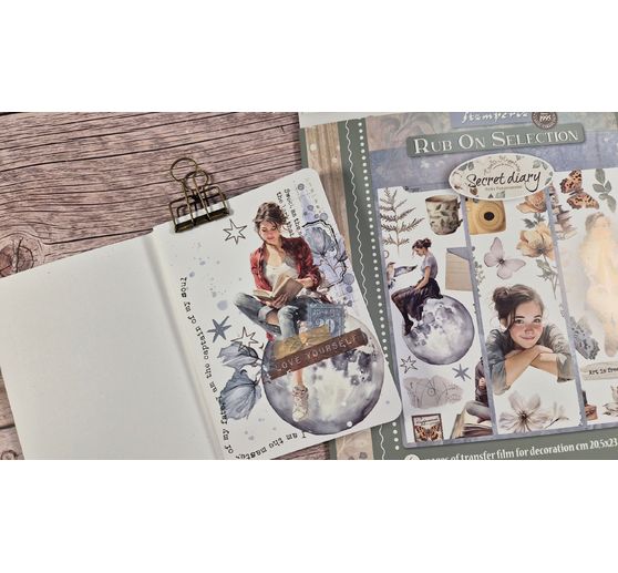 Rub On Sortiment "Secret Diary"