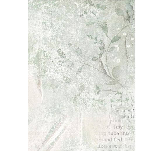 Motiv-Strohseide Backgrounds "Secret Diary", 8er-Set