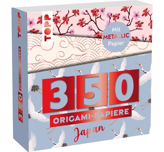 350 Origami-Block "Japanische Motive"