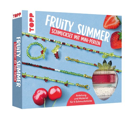 Schmuckset mit Perlen "Fruity Summer"