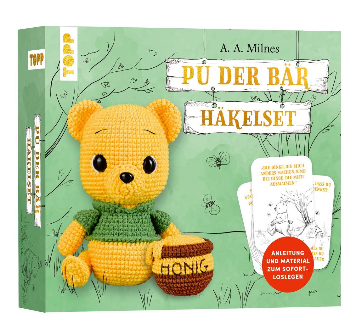 Häkelset "Pu der Bär"