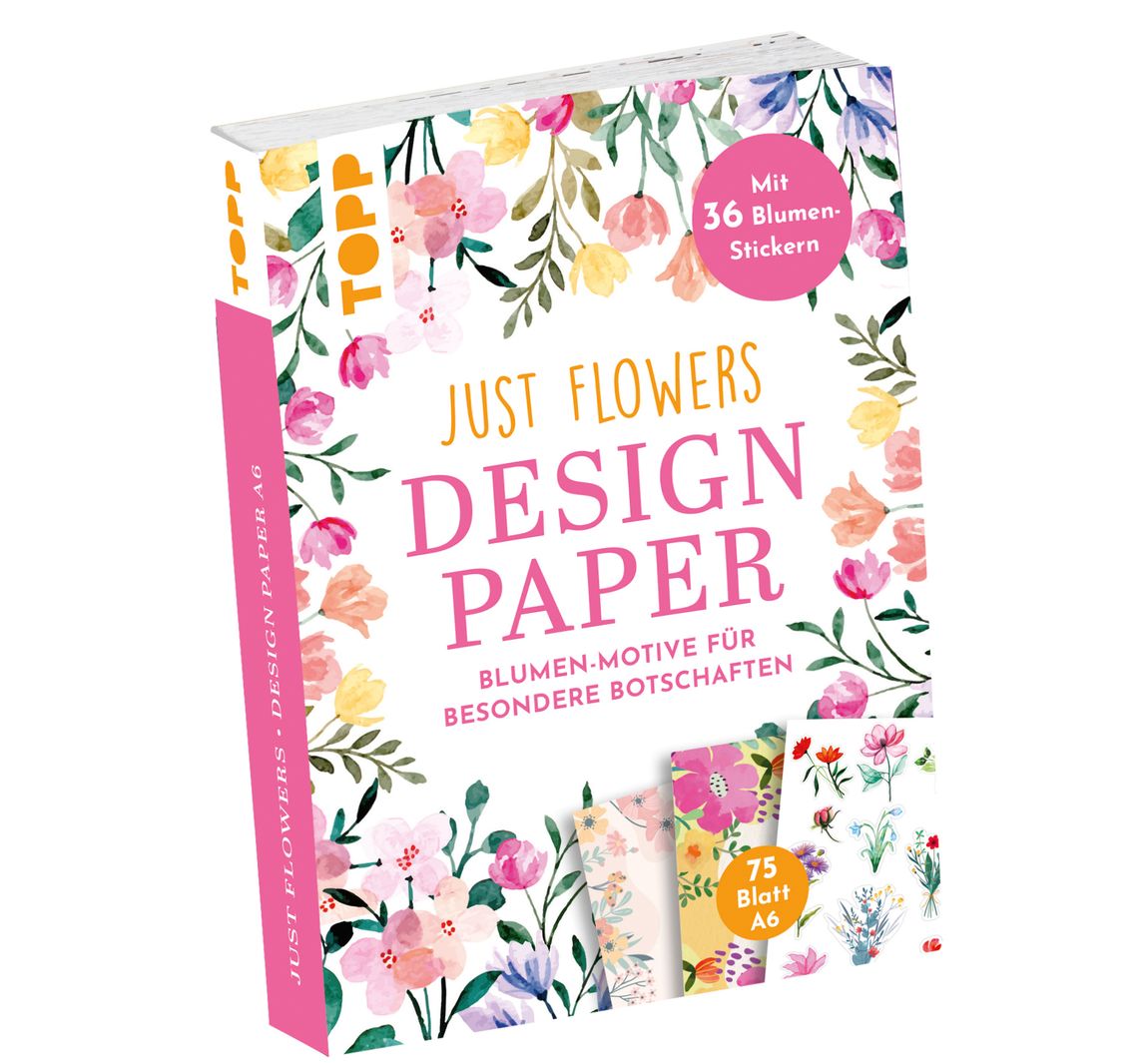 Design Paper "Just Flowers"