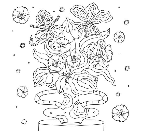 Book "Colorful World - Bl&uuml;tentanz"