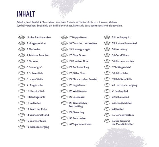 Buch "Colorful World - Ruhe & Achtsamkeit"