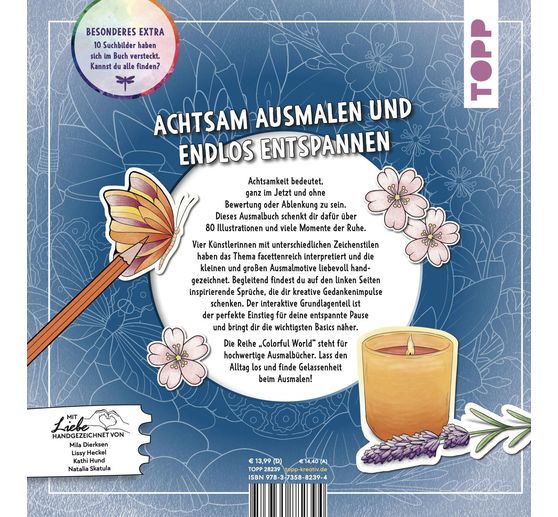 Buch "Colorful World - Ruhe & Achtsamkeit"