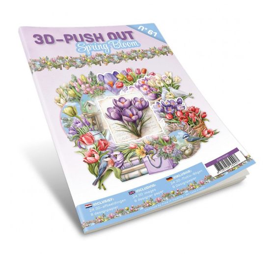 3D Punched sheet book "Spring Bloom"