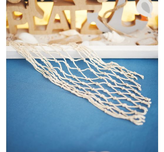 VBS Fischernetzband, Natur, 13 x 100 cm