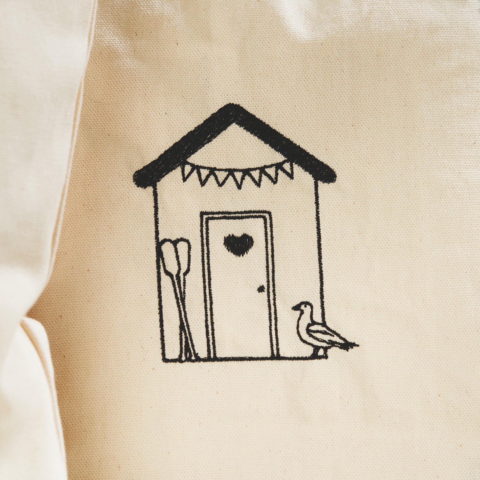 Maritimes Kissen besticken