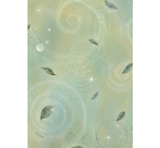 Motiv-Strohseide Backgrounds "A New Beginning", 8er-Set