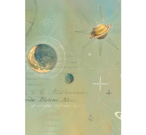 Motiv-Strohseide Backgrounds "A New Beginning", 8er-Set