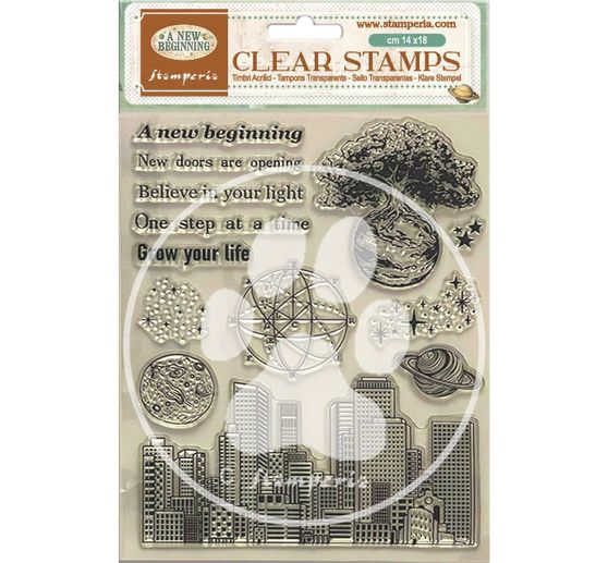 Clear-Stamps "A New Beginning"