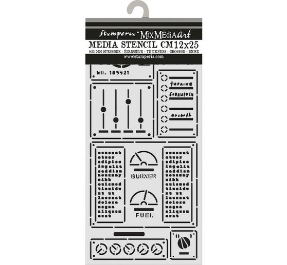Stencil "A New Beginning - Control Panel"