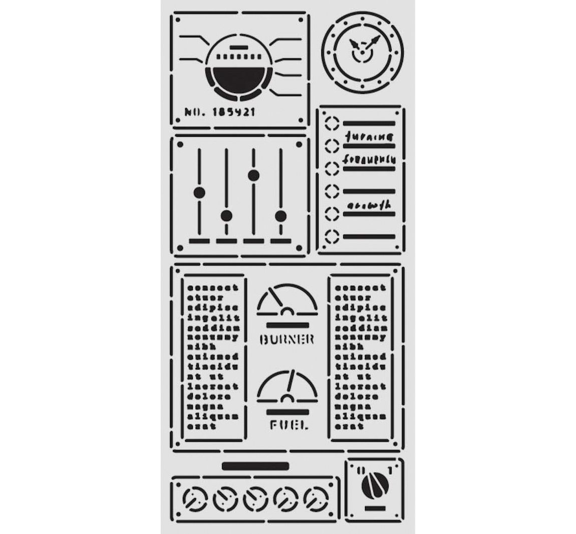 Schablone "A New Beginning - Control Panel"