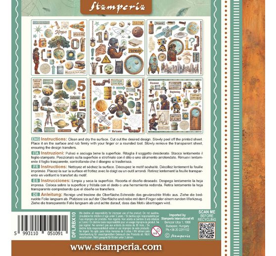 Rub On Sortiment "A New Beginning"