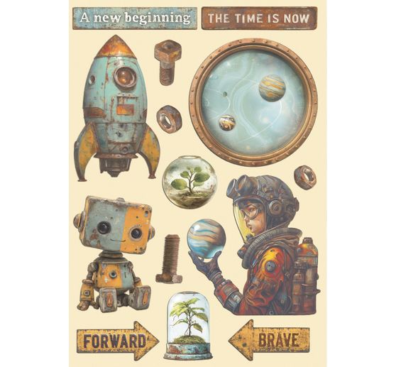 Lasercut-Motive "A New Beginning"