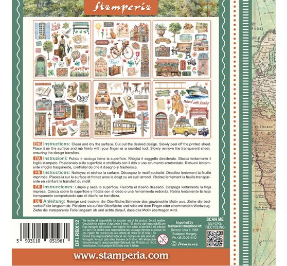 Rub On Sortiment "Art of Travelling"