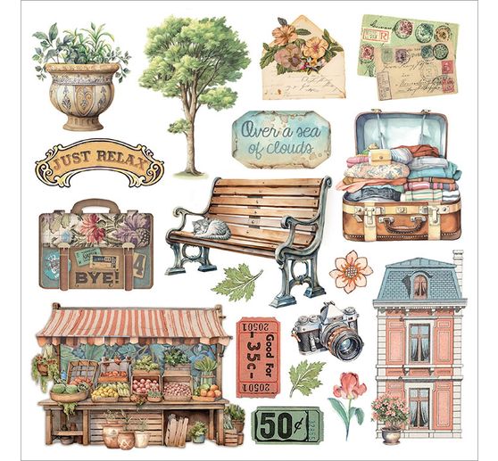 Rub On Sortiment "Art of Travelling"