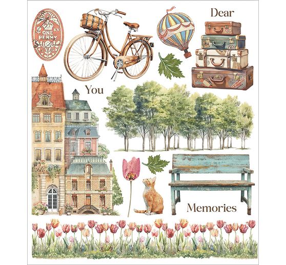 XL Rub On Sortiment "Art of Travelling"