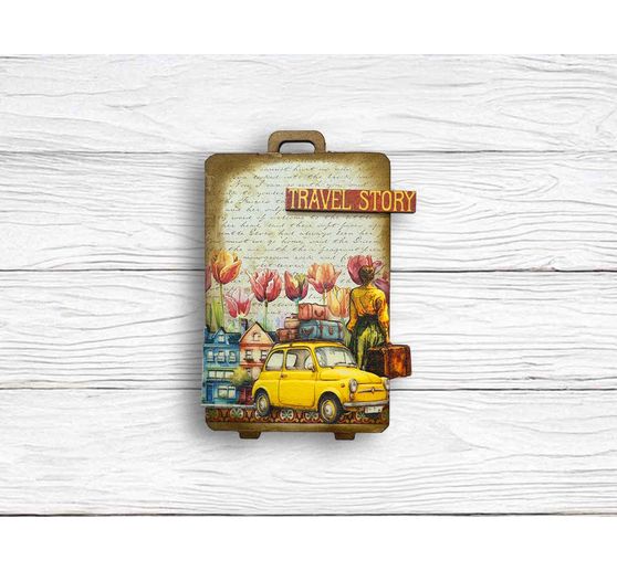 Lasercut-Motive "Art of Travelling"